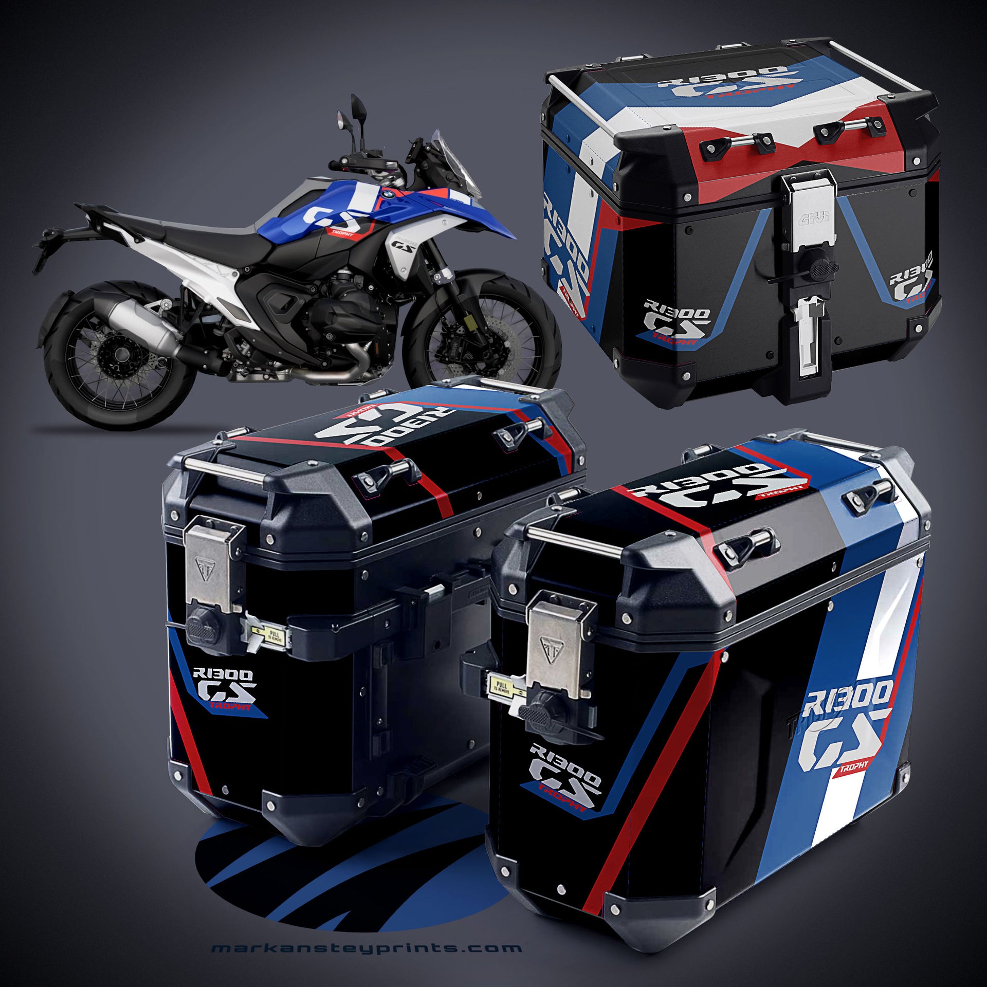 Gs Adventure Metal Panniers Motorcycle ZEGA Evo Aluminium Pannier