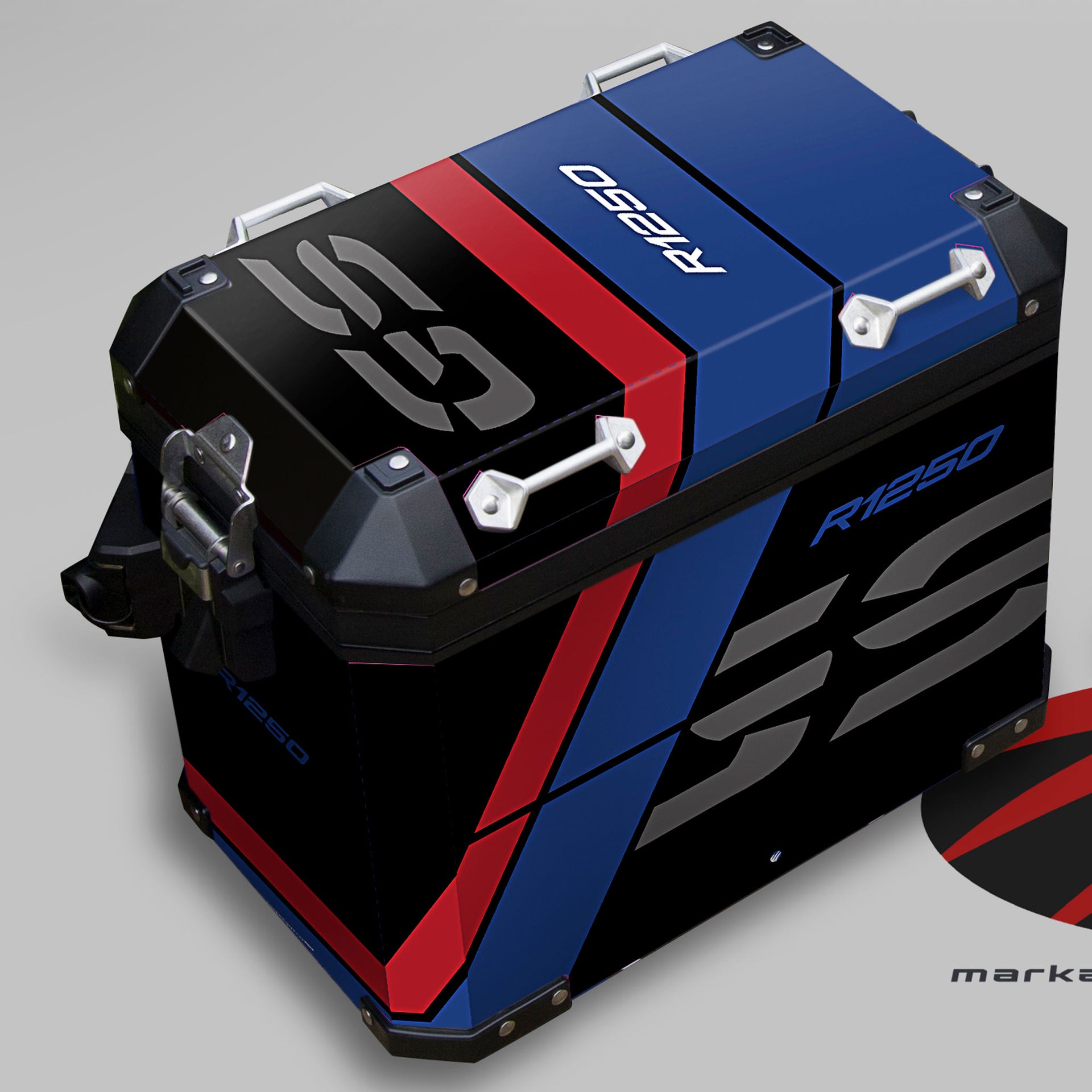 GIVI KIT TRK46N TOP Case Trk46N Aluminum Side Panniers Für R 1250 Gs