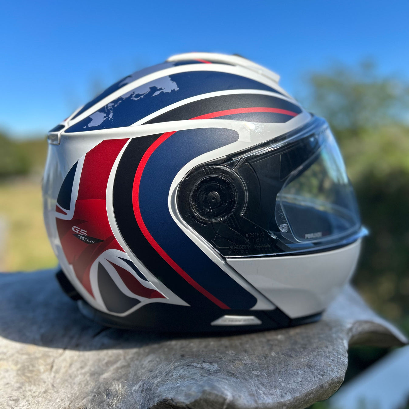 Schuberth C5 Helmet Graphic Decals Mark Anstey Prints