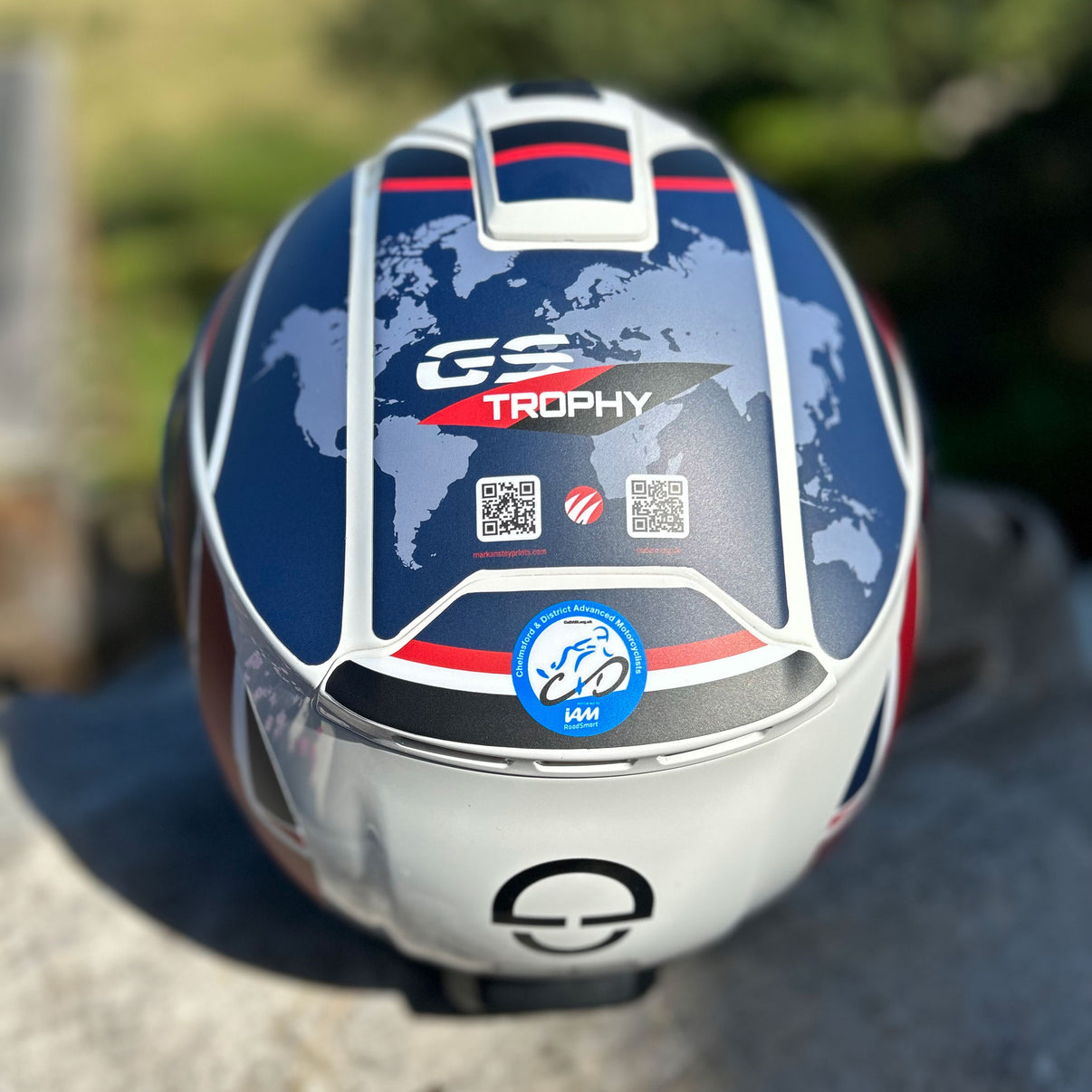 Schuberth C5 Helmet Graphic Decals Mark Anstey Prints