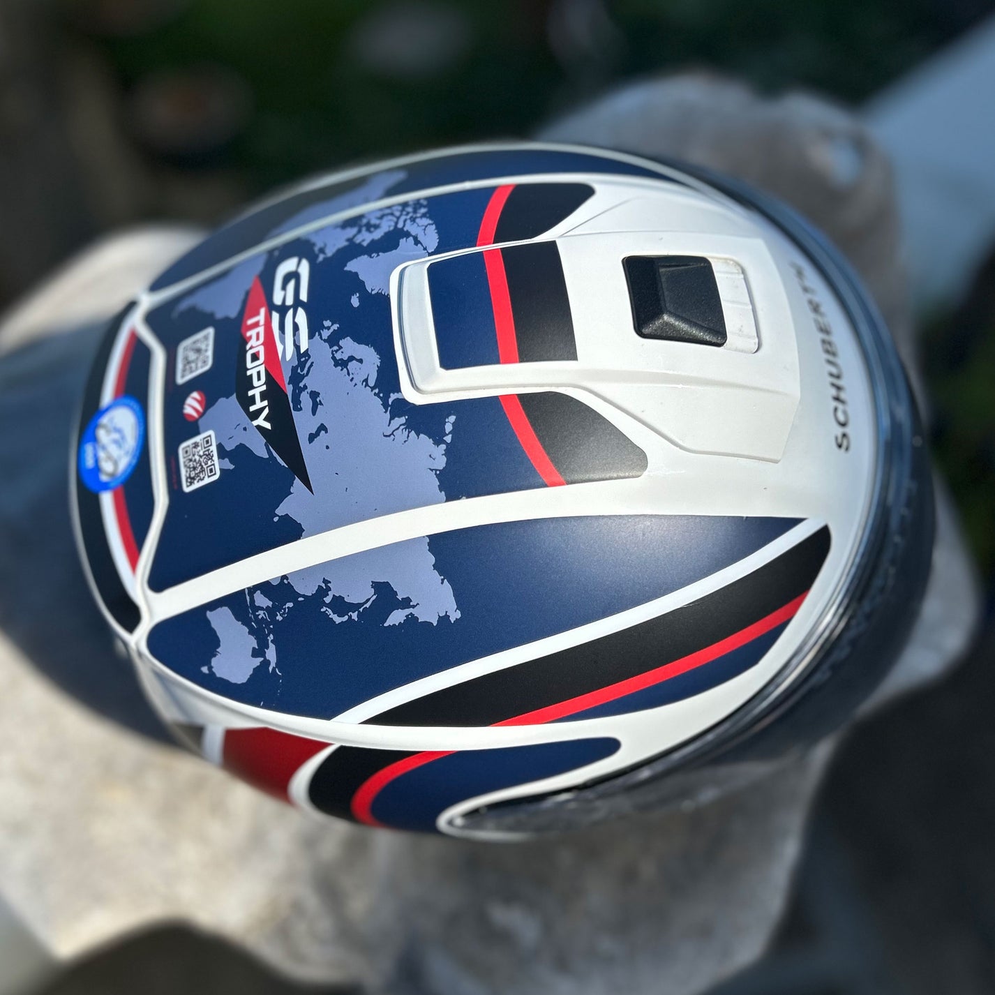 Schuberth C5 Helmet Graphic Decals Mark Anstey Prints