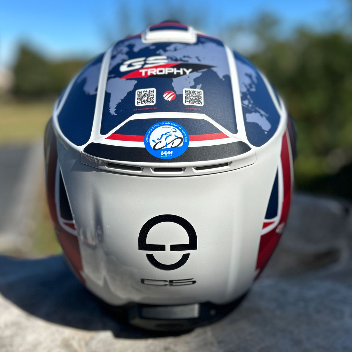 Schuberth C5 Helmet Graphic Decals Mark Anstey Prints