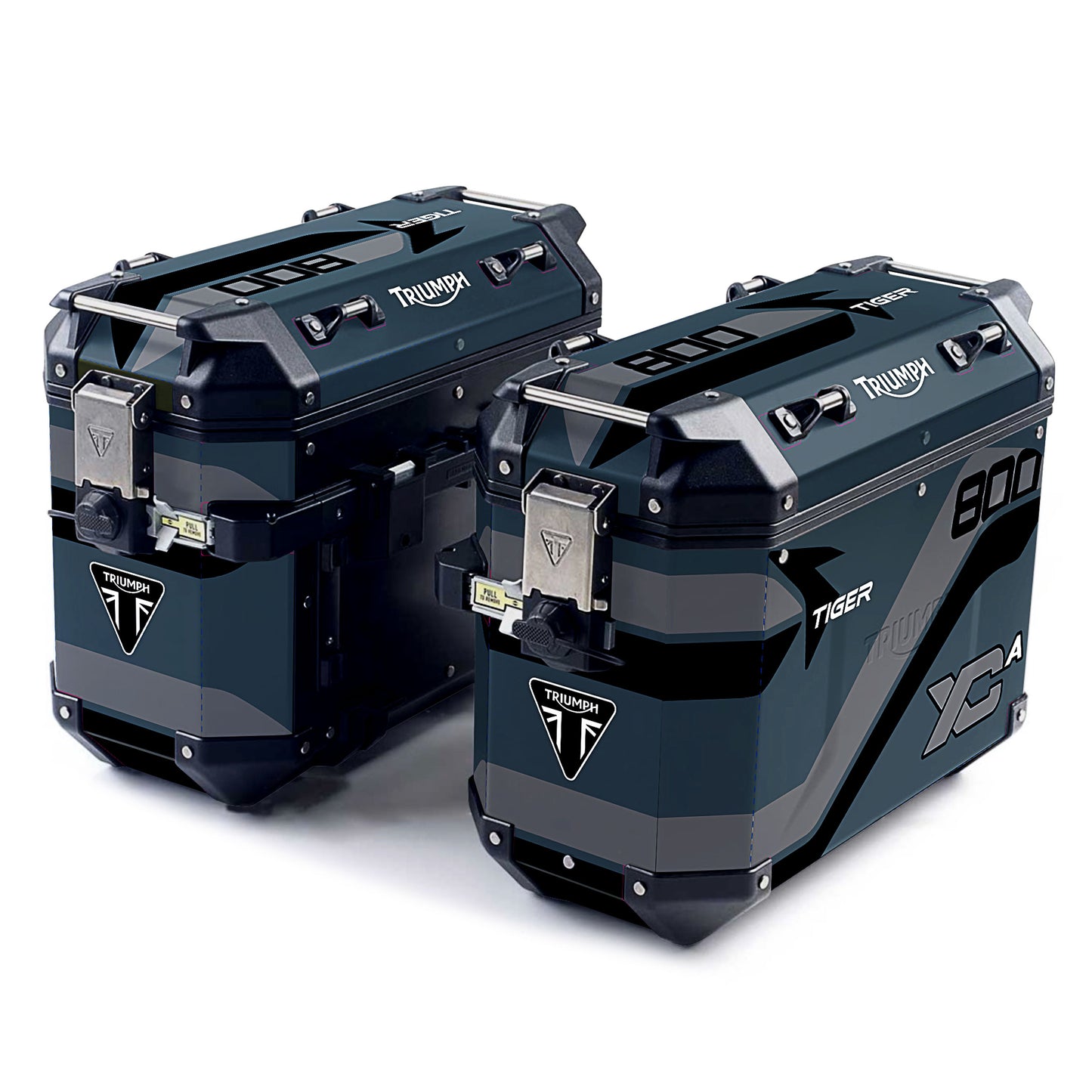 Triumph Givi Luggage Tiger 800 XCA Marine Decals – Mark Anstey Prints