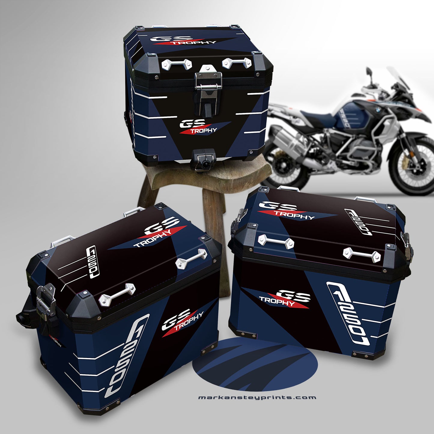 BMW R1250 GSA 2022 Trophy Decals