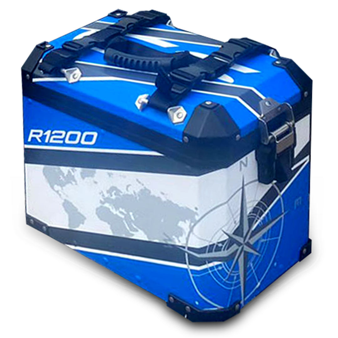 BMW R1200 GSA Rallye Blue World & Compass Decals – Mark Anstey Prints